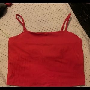 Girlfriend rib compressive cami